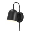 Design For The People by Nordlux ANGLE Aplique Negro, 1 luz