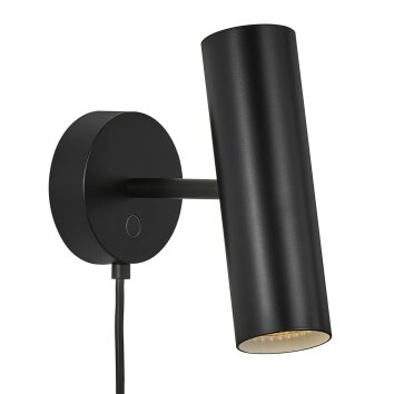 Design For The People by Nordlux MIB Aplique Negro, 1 luz