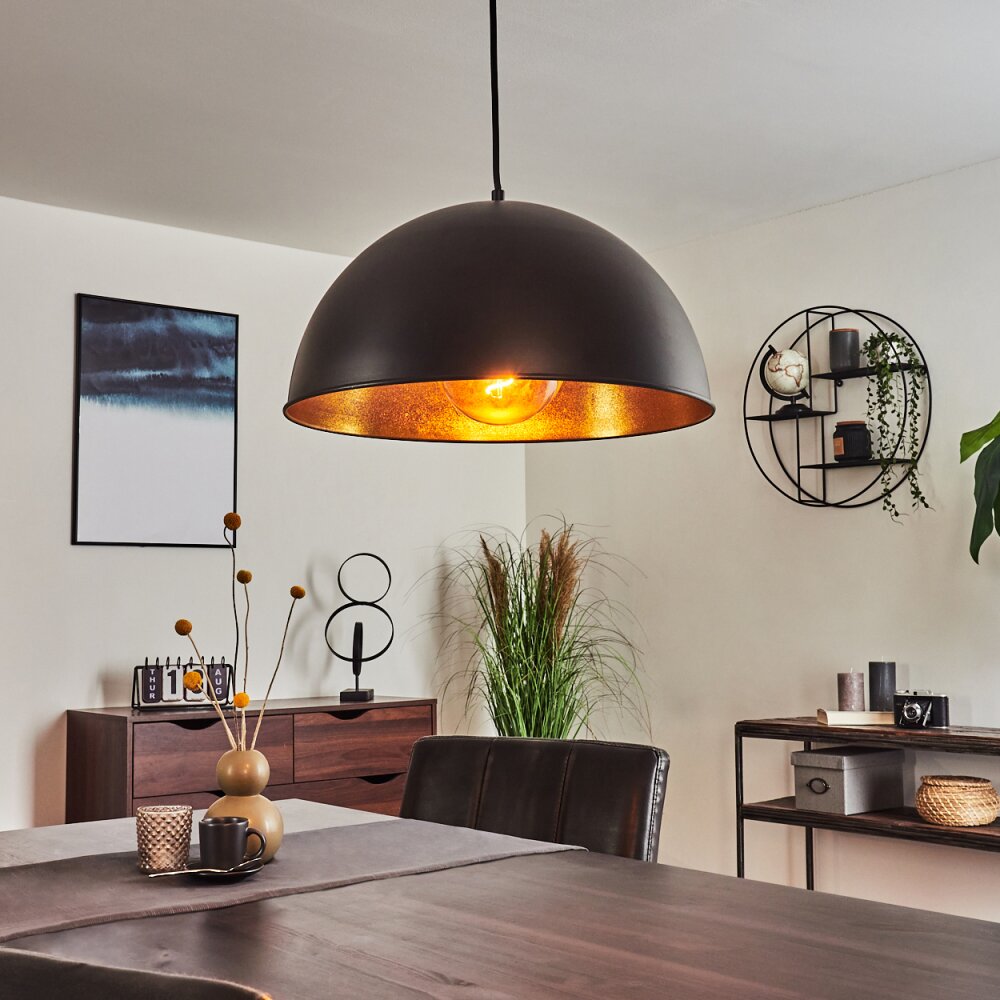 Cigliano Lámpara Colgante Negro, 1 luz main product photo