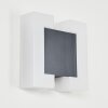 Zoppola Aplique para exterior LED Antracita, Blanca, 2 luces