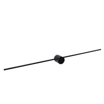 Lucide MIZAR Aplique LED Negro, 1 luz