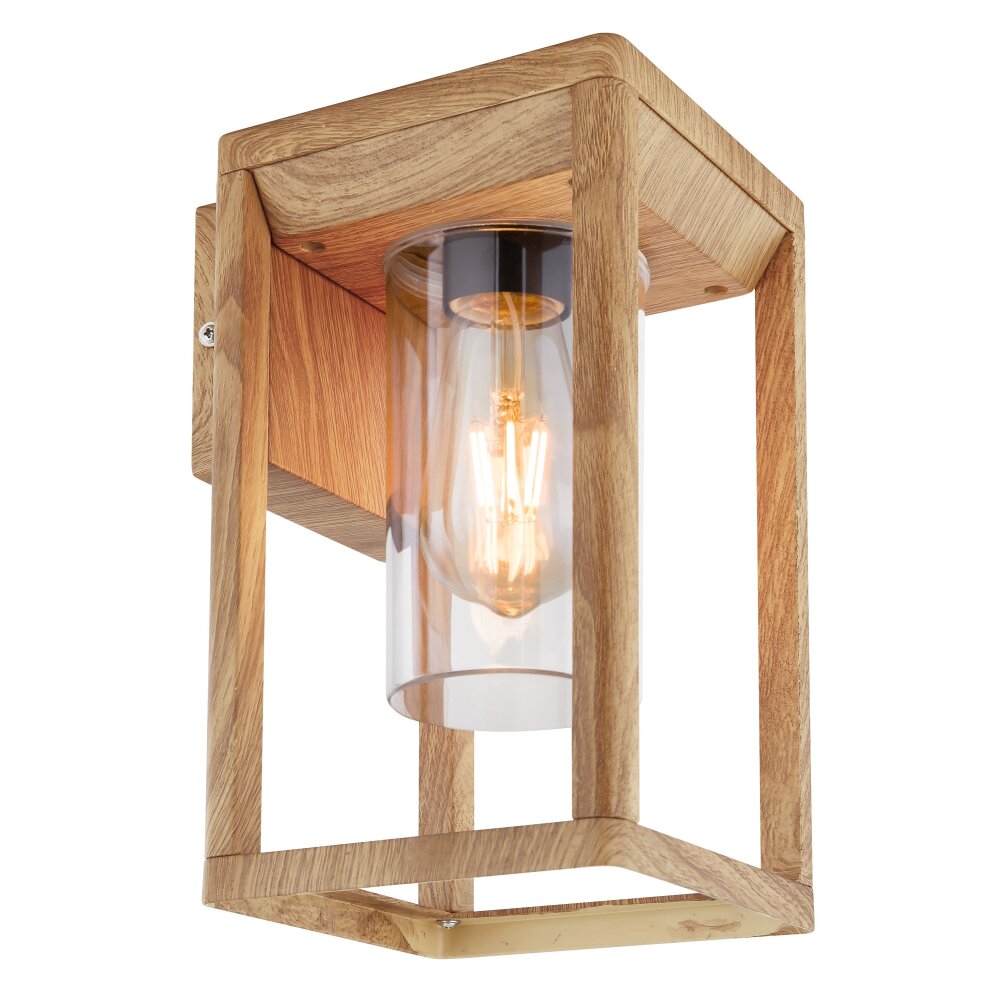 Globo CANDELA Aplique para exterior Madera oscura, 1 luz main product photo