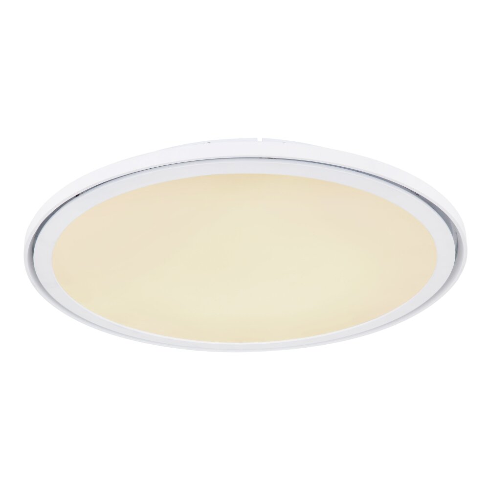 Globo SAMU Lámpara de Techo LED Blanca, 1 luz, Mando a distancia, Cambia de color main product photo