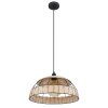 Globo STRAHLER Lámpara Colgante Negro, 1 luz