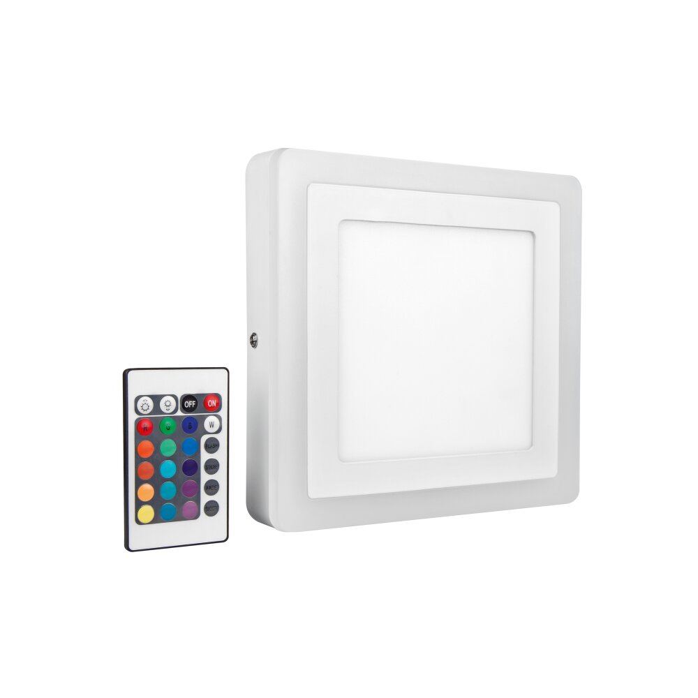 LEDVANCE COLOR+ WHITE Lámpara de Techo Blanca, 1 luz, Mando a distancia main product photo