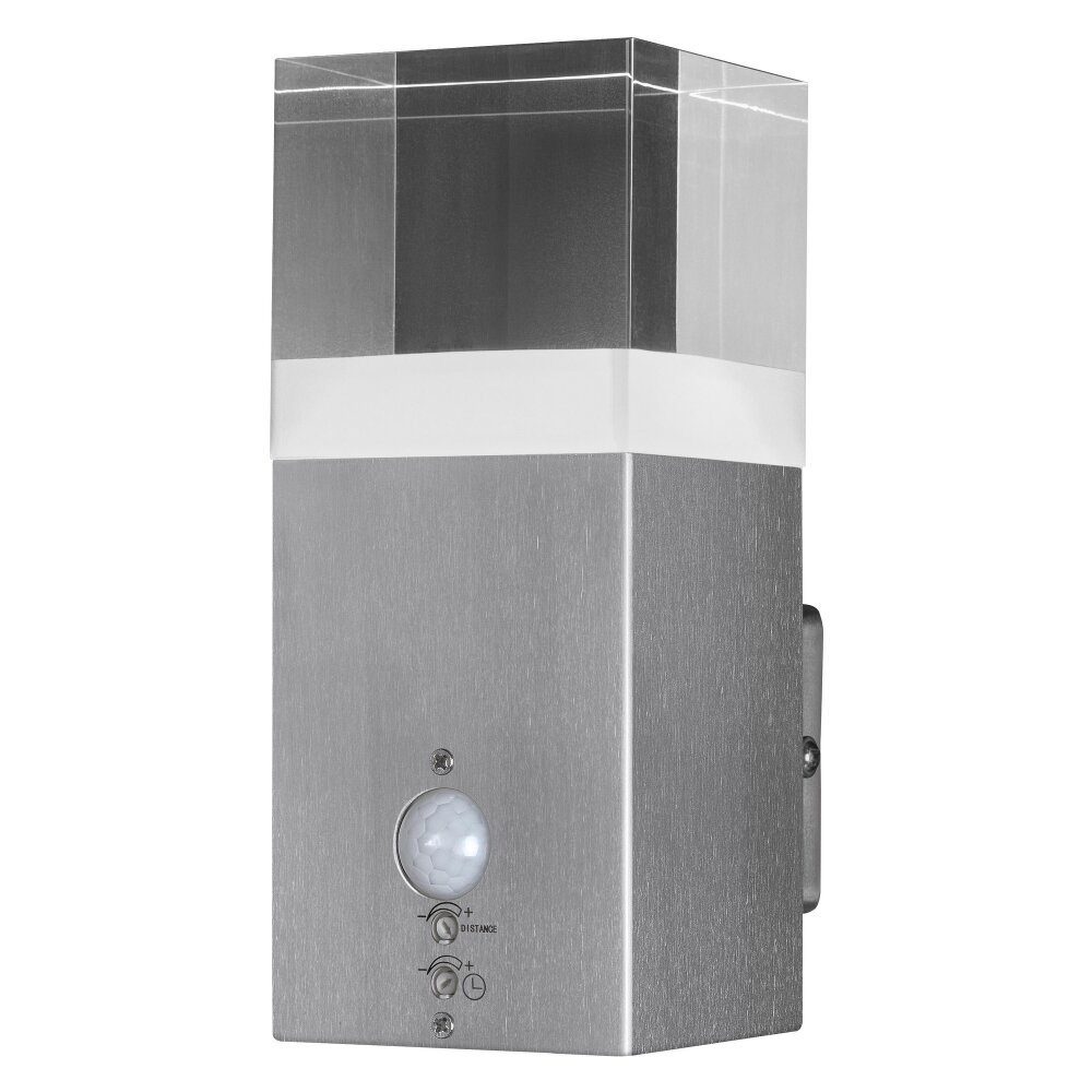 LEDVANCE ENDURA Aplique para exterior Acero inoxidable, 1 luz, Sensor de movimiento main product photo