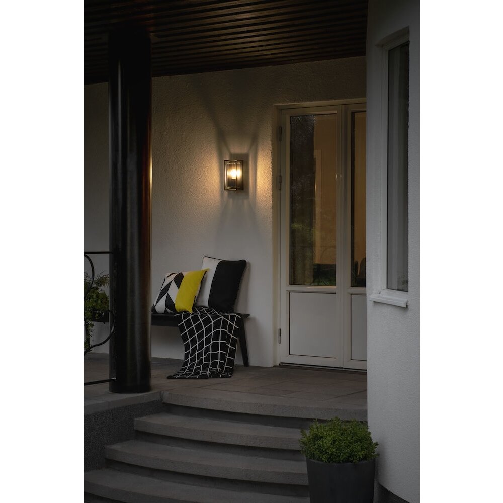 Konstsmide Brindisi Aplique para exterior Negro, 1 luz main product photo