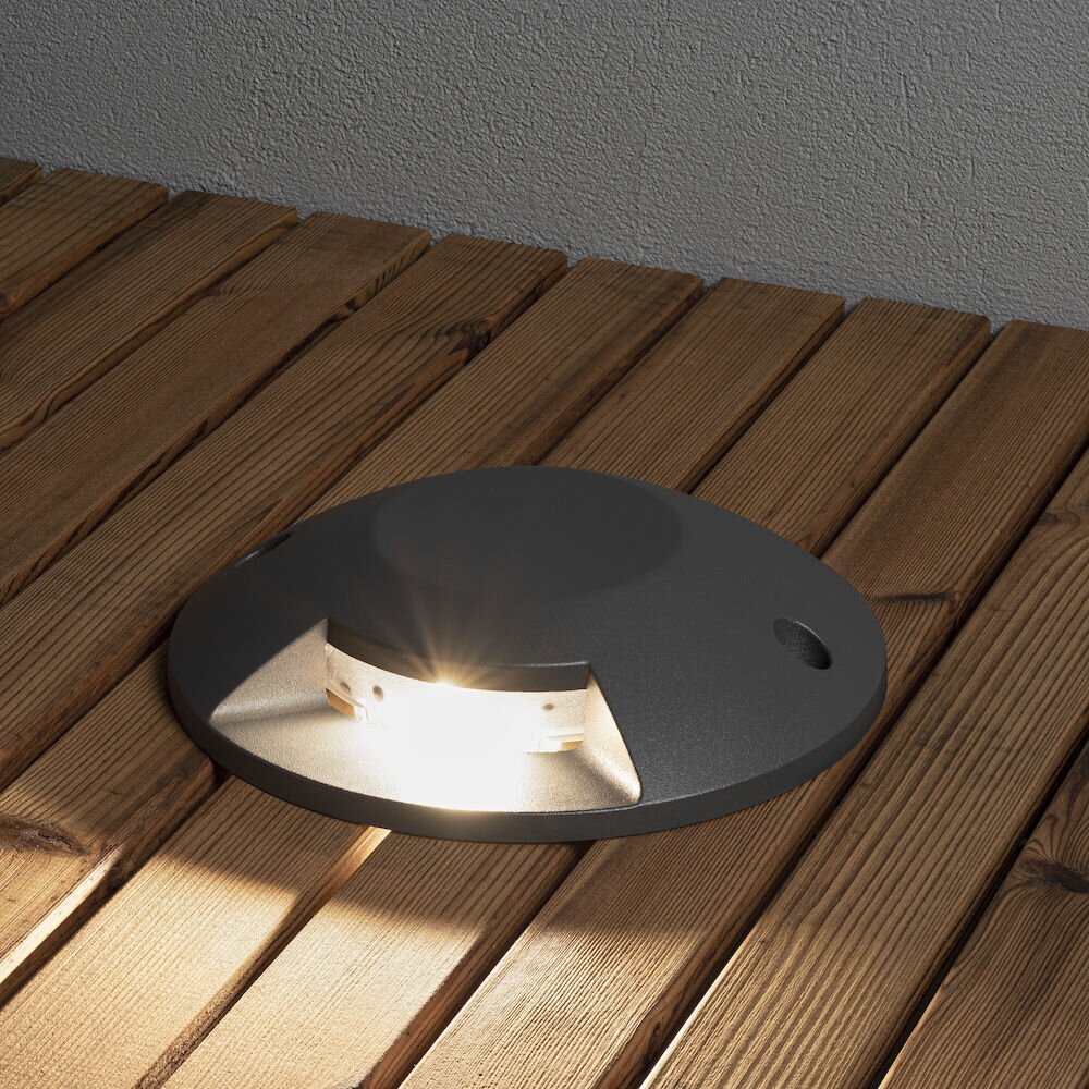 Konstsmide Foco empotrable de suelo LED Antracita, 1 luz main product photo