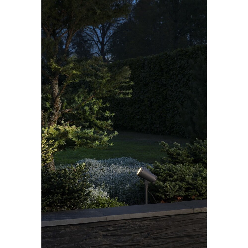 Konstsmide Andria Proyector jardin con estaca LED Antracita, 1 luz main product photo