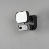 Konstsmide Camera-Smart-Light Aplique para exterior LED Negro, 1 luz, Sensor de movimiento