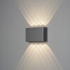 Konstsmide Chieri Aplique para exterior LED Antracita, 8 luces