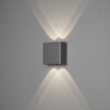 Konstsmide Chieri Aplique para exterior LED Antracita, 4 luces