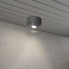 Konstsmide Varese Lámpara de techo para exterior LED Antracita, 1 luz