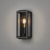 Konstsmide Carpi Aplique para exterior Negro, 1 luz