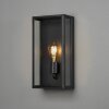 Konstsmide Carpi Aplique para exterior Negro, 1 luz