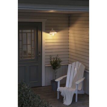 Konstsmide Vega Mini Aplique para exterior Blanca, 1 luz