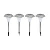 Eglo SHINE Juego de 5 lámparas solares, 4 luces