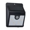 Eglo REFLECT Luminaria de pared solar LED Negro, 4 luces, Sensor de movimiento