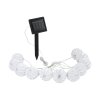 Eglo BALL Cadena de luces solares LED Blanca, 10 luces