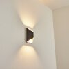 Hedno Aplique para exterior LED Antracita, Blanca, 2 luces