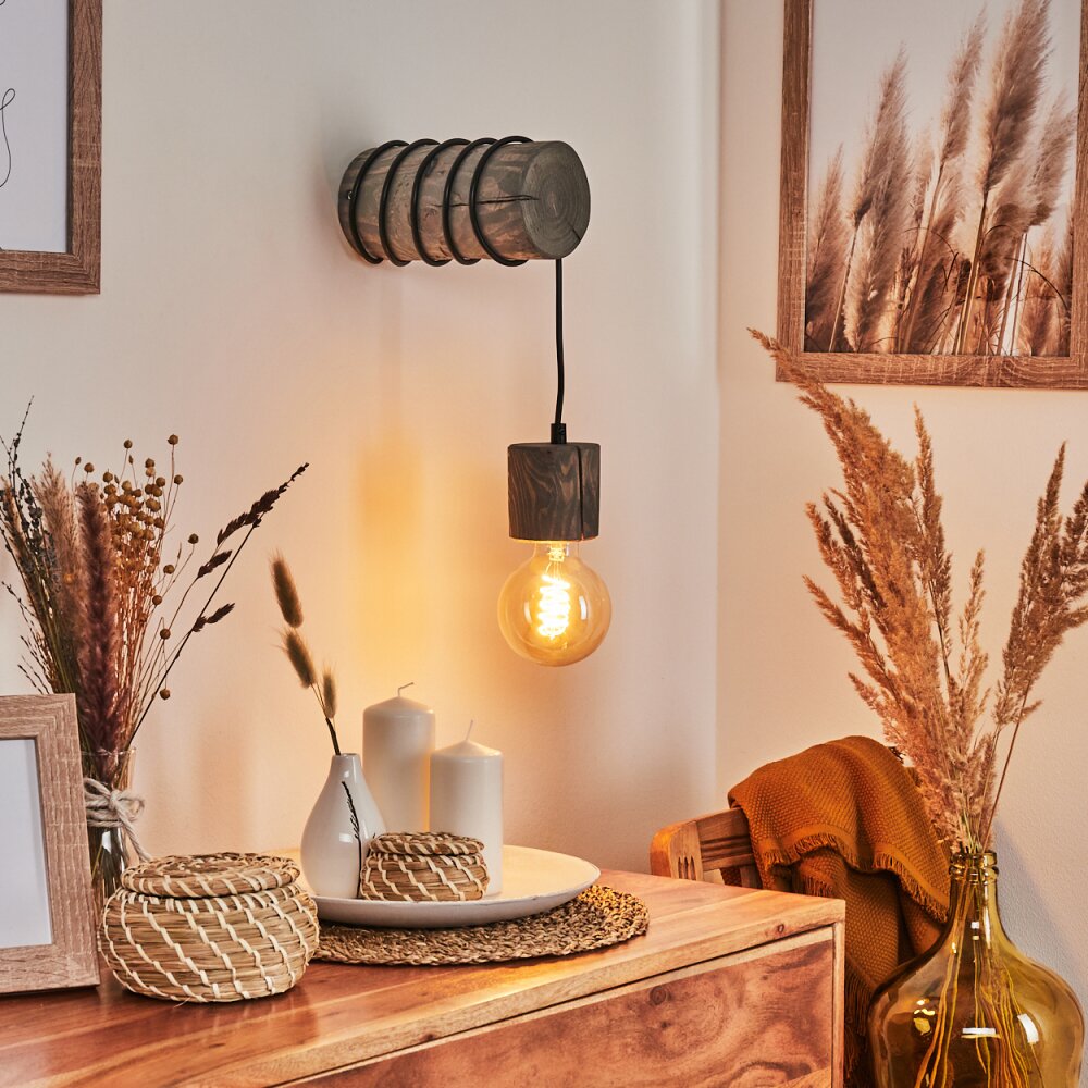 Canedo Aplique Marrón, 1 luz main product photo