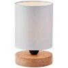 Brilliant Vonnie Lámpara de mesa Madera clara, Negro, 1 luz