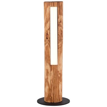 Brilliant Odun Lámpara de mesa LED Madera clara, Negro, 1 luz