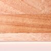 Brilliant Slimline Lámpara de Techo LED Madera clara, Blanca, 1 luz