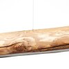 Brilliant Odun Lámpara Colgante LED Madera clara, Negro, 1 luz