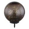 Globo  Lámpara solar LED Negro, 50 luces