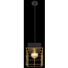 Globo MERRIL Lámpara Colgante Negro, 1 luz