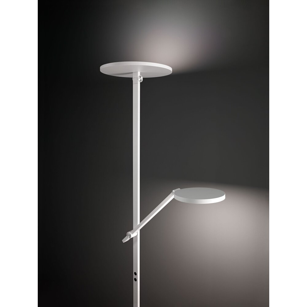 Fabas Luce Regina Lámpara de Pie LED Blanca, 2 luces main product photo