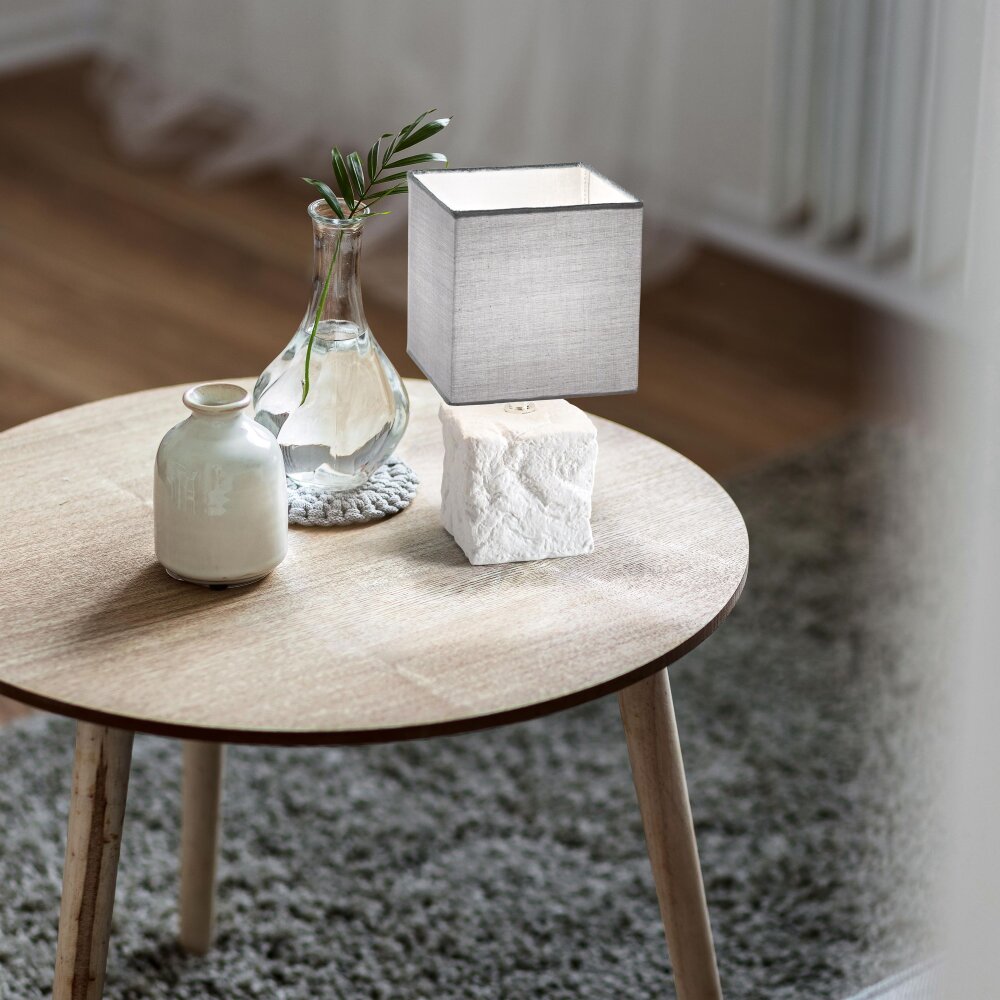 Fabas Luce Adda Lámpara de mesa Blanca, 1 luz main product photo