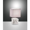 Fabas Luce Adda Lámpara de mesa Blanca, 1 luz