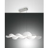 Fabas Luce Sylvie Lámpara Colgante LED Blanca, 1 luz