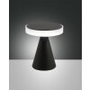 Fabas Luce Neutra Lámpara de mesa LED Negro, 1 luz