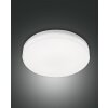 Fabas Luce Trigo Lámpara de Techo Blanca, 1 luz