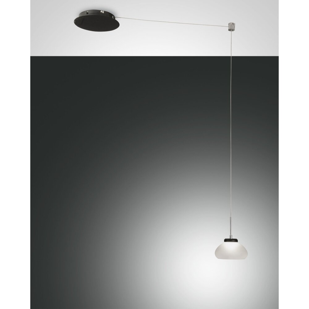 Fabas Luce Arabella Lámpara Colgante LED Negro, 1 luz main product photo