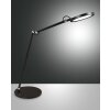 Fabas Luce Regina Lámpara de mesa LED Negro, 1 luz