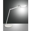 Fabas Luce Regina Lámpara de mesa LED Blanca, 1 luz