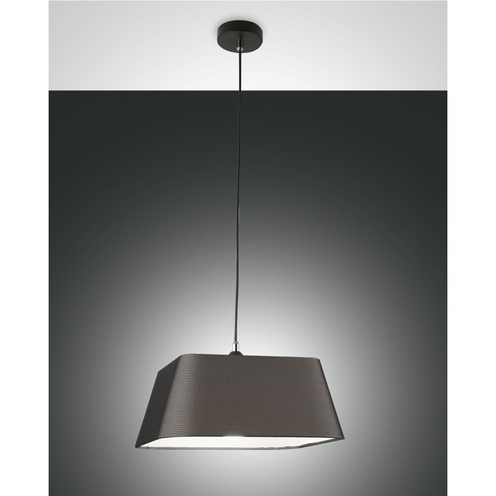 Fabas Luce Allegra Lámpara Colgante Negro, 1 luz main product photo