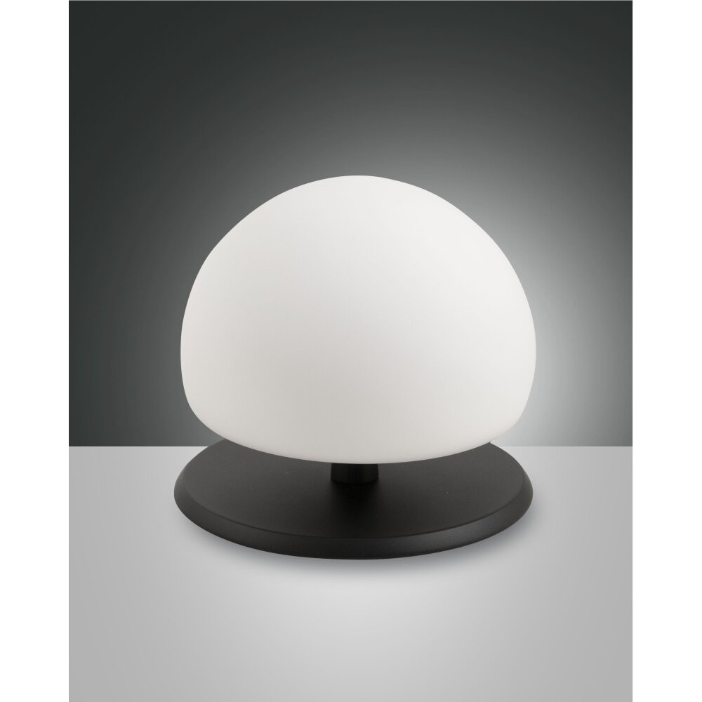 Fabas Luce Morgana Lámpara de mesa LED Negro, 1 luz main product photo