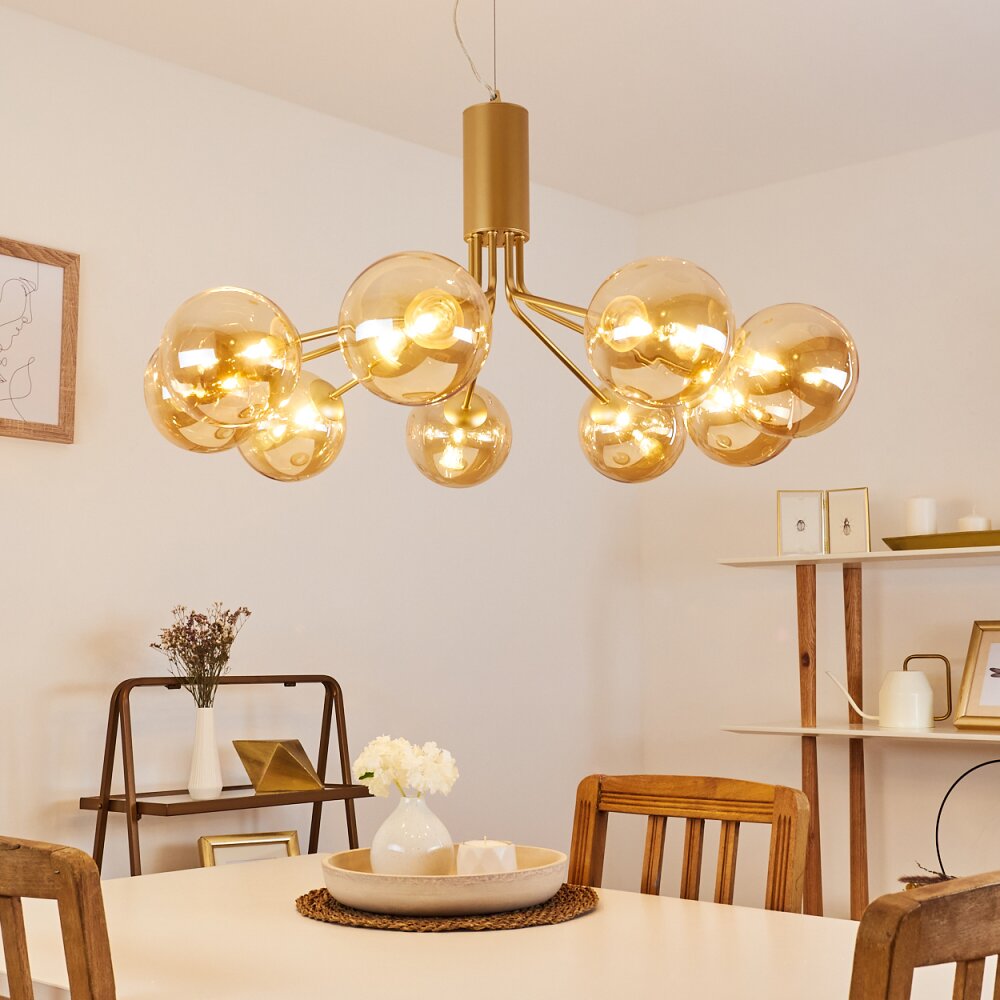 Alden Lámpara Colgante Latón, 9 luces main product photo