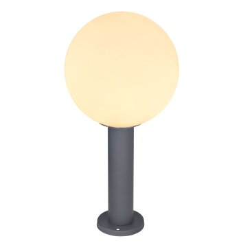 Globo OSSY Poste de Jardín Blanca, 1 luz