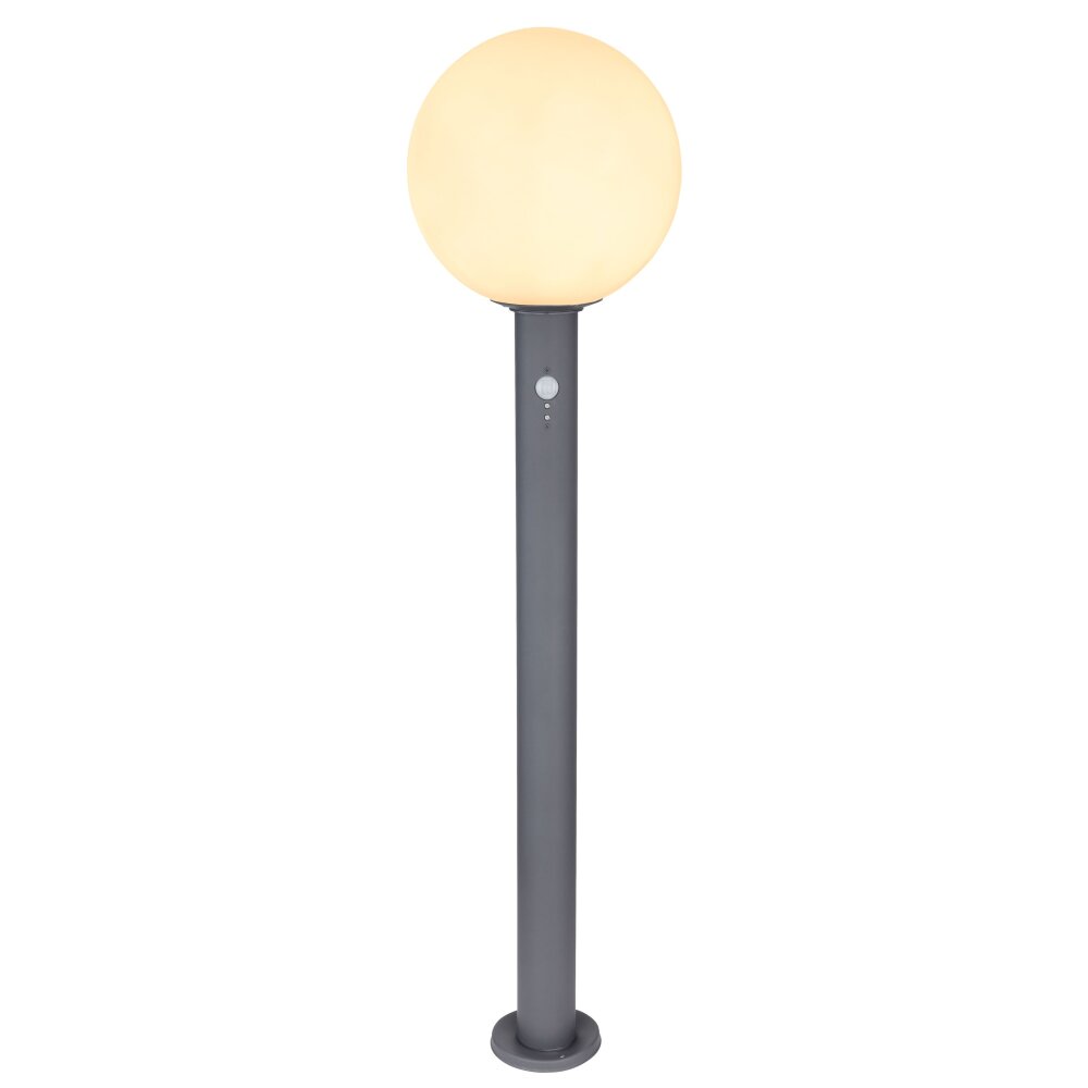 Globo OSSY Poste de Jardín Antracita, 1 luz, Sensor de movimiento main product photo