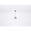Globo EUSEBIUS Lámpara Colgante Negro, 1 luz