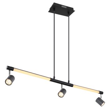 Globo HL Lámpara Colgante LED Negro, 1 luz Globo HL Lámpara Colgante LED Negro, 1 luz