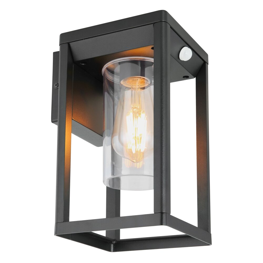 Globo CANDELA Aplique para exterior Negro, 1 luz main product photo