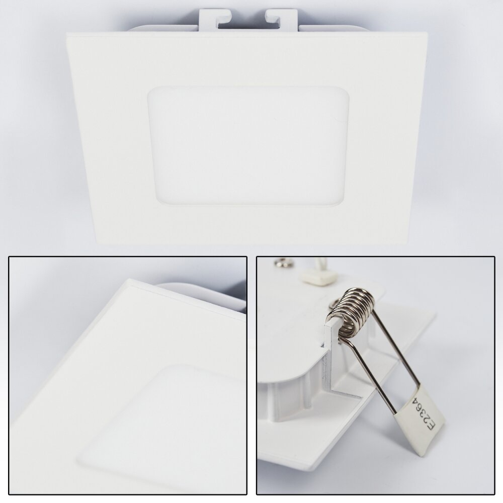 Finsrud Lámpara empotrable LED Blanca, 1 luz main product photo