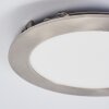 Finsrud Lámpara empotrable LED Níquel-mate, 1 luz